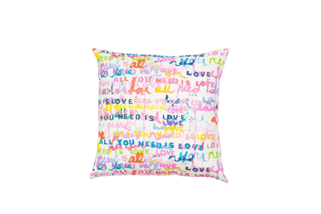 All you need is love pillow 22x22