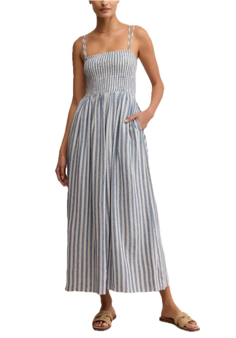 Nadine Striped Midi