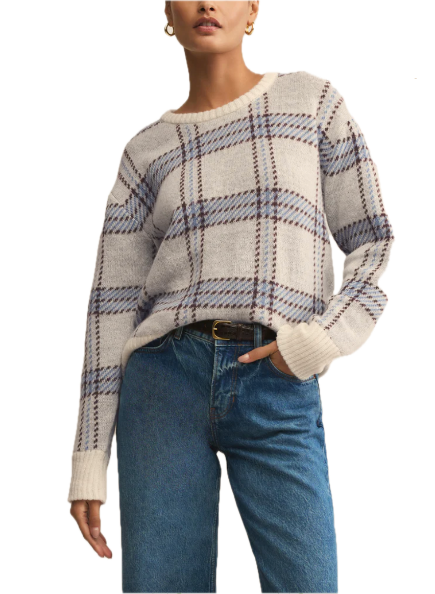 Junction Plaid Sweater