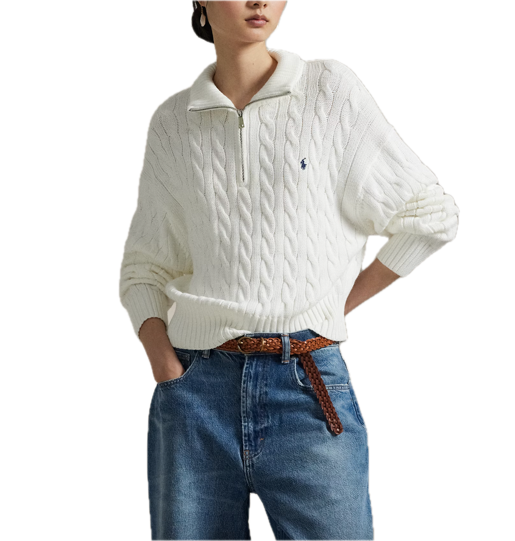 32/2 Cotton pullover - white