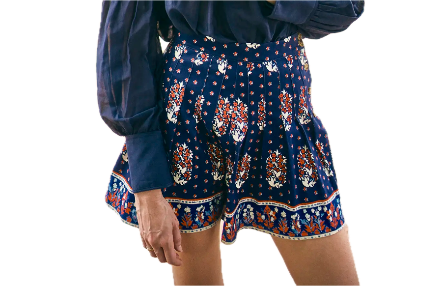 Willa short - fall floral