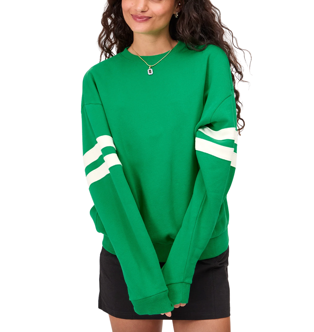 Varsity sweatshirt - green