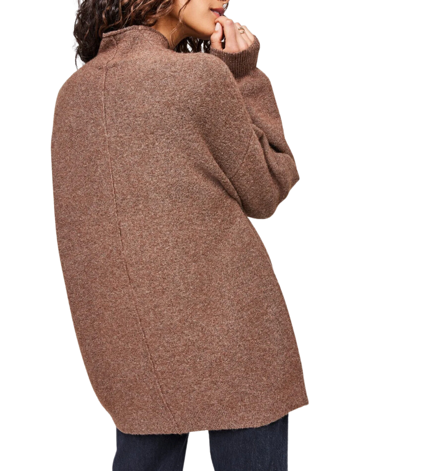 Jones sweater - heather nutmeg