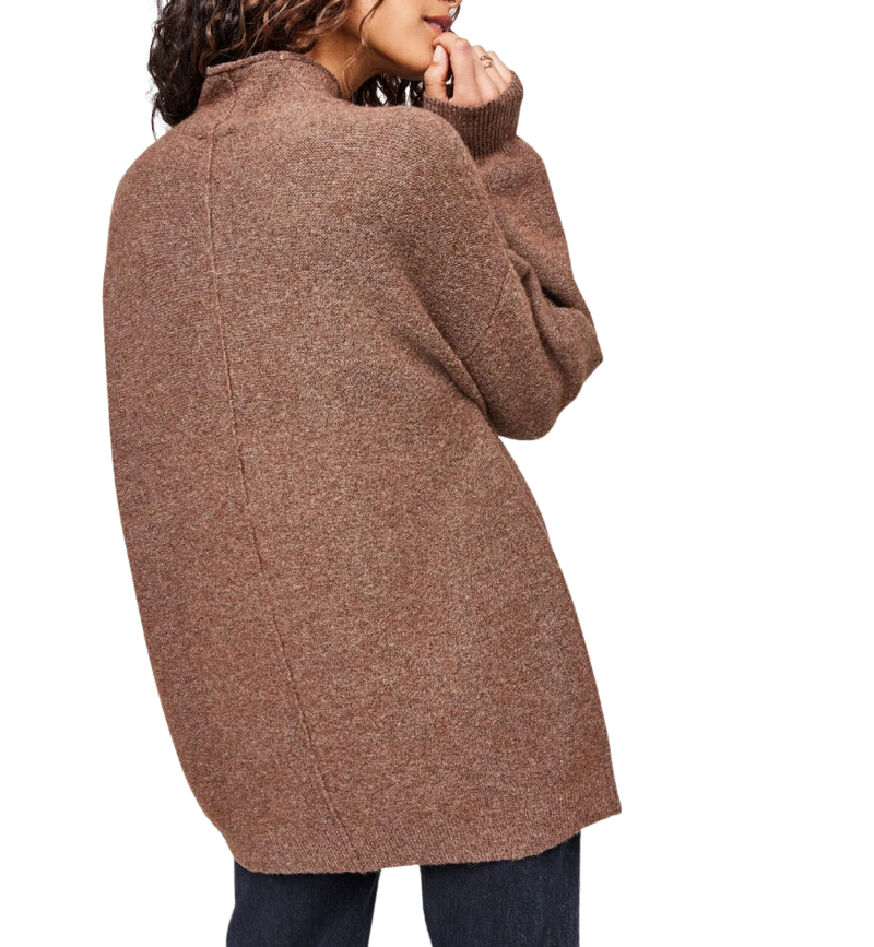 Jones sweater - heather nutmeg