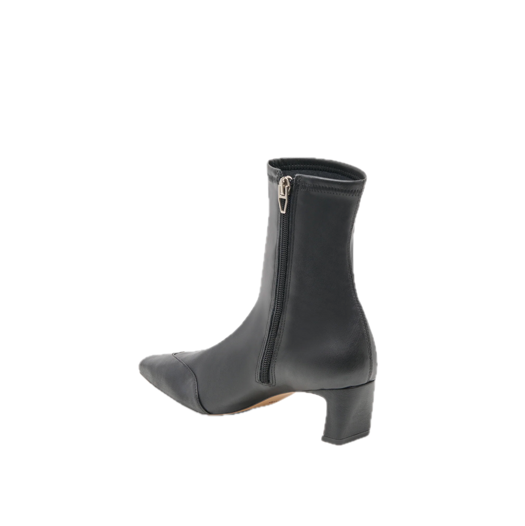 Anika black leather