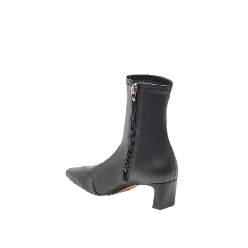 Anika black leather