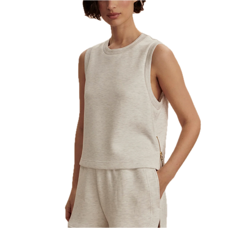 Shea tank - ivory marl