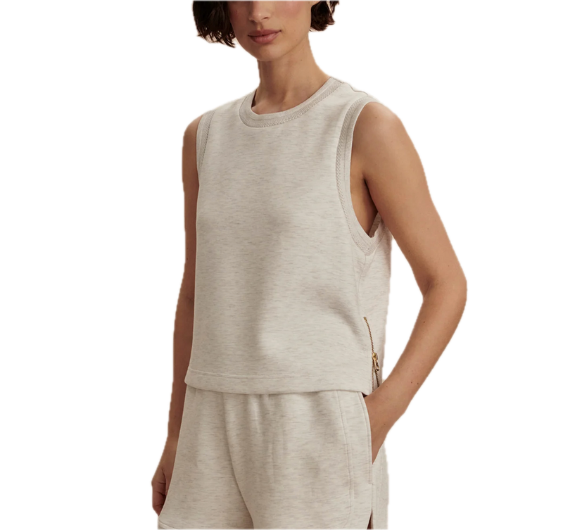 Shea tank - ivory marl