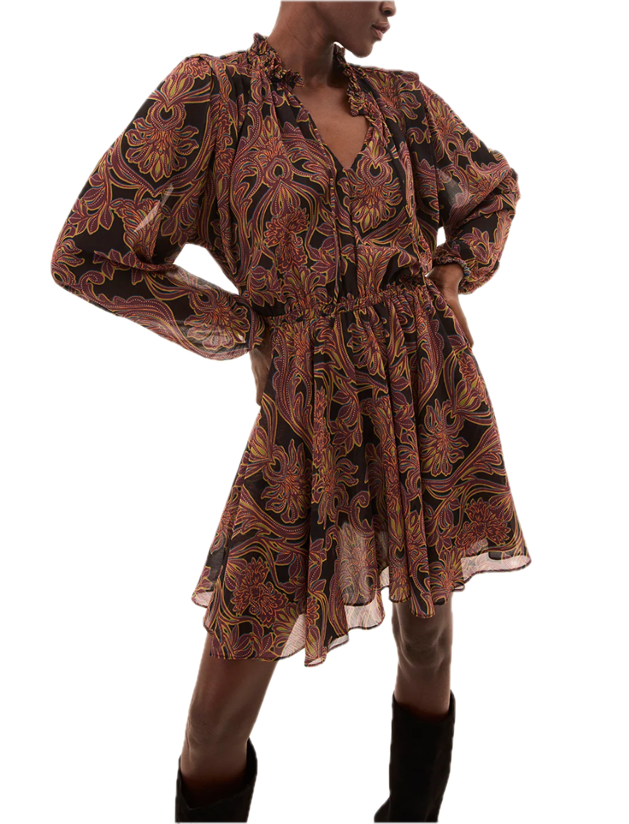 Lilly dress - studded flora