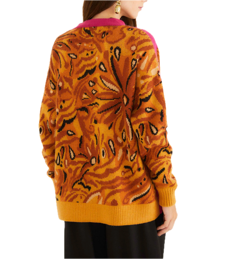 Bold tiger cardigan