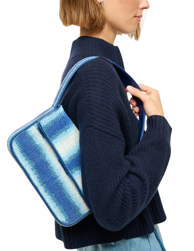 Tommy beaded bag - ride the wave