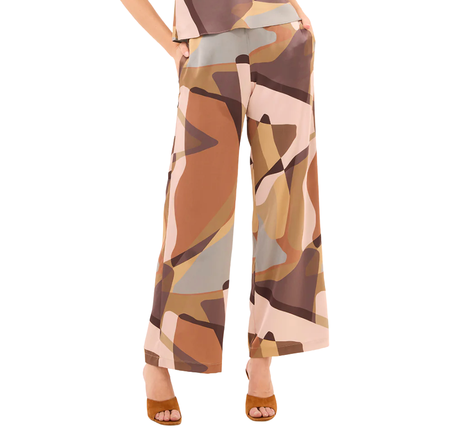 Izzie pant - desert abstract