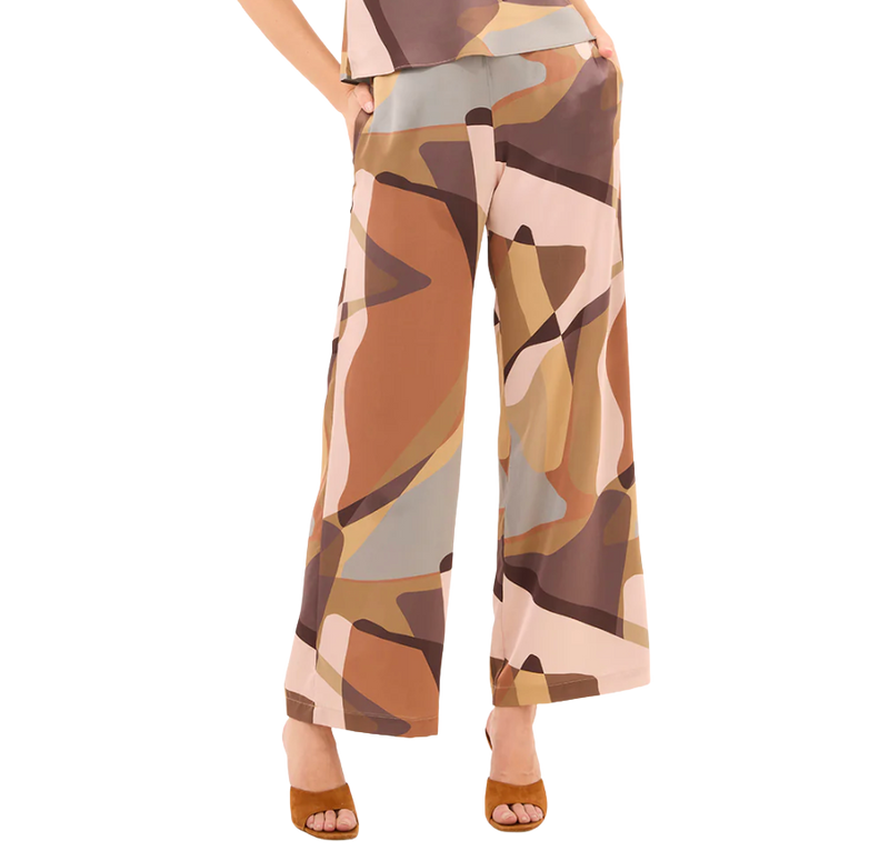 Izzie pant - desert abstract