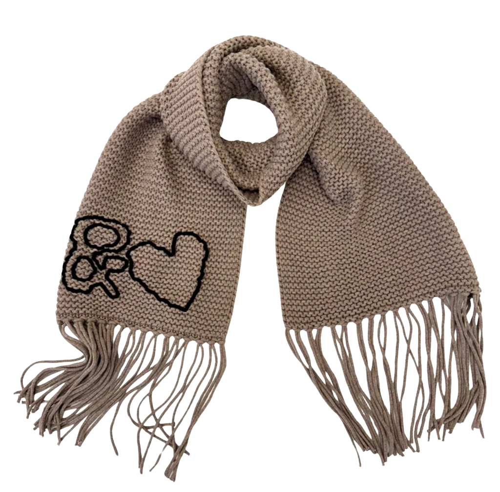 Lisa & love scarf - taupe