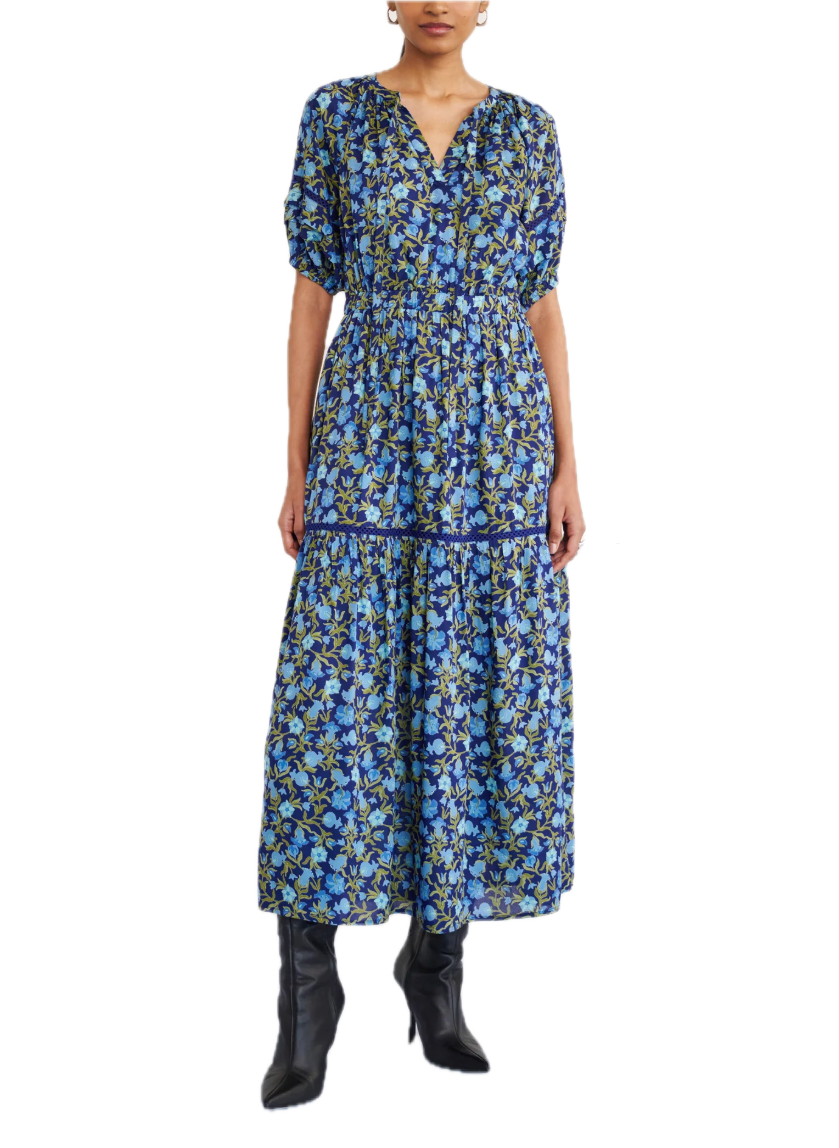 Selma dress - lapis
