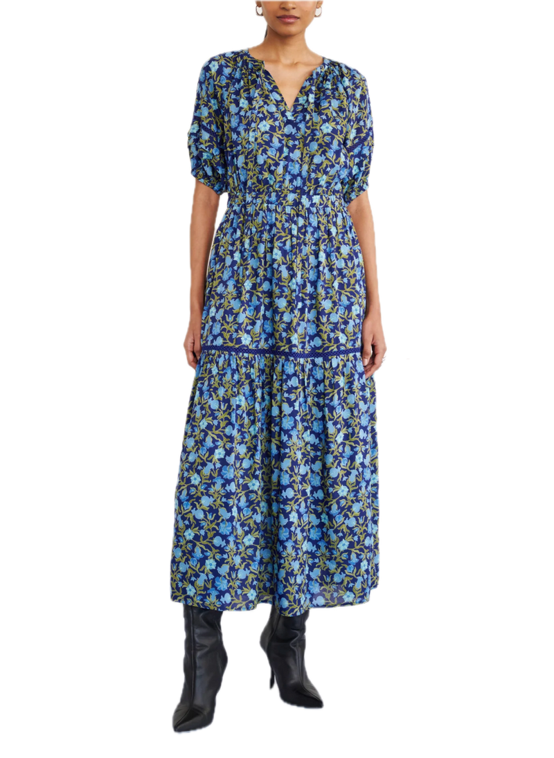 Selma dress - lapis