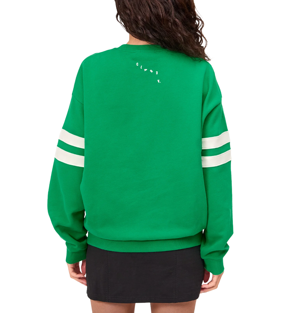 Varsity sweatshirt - green