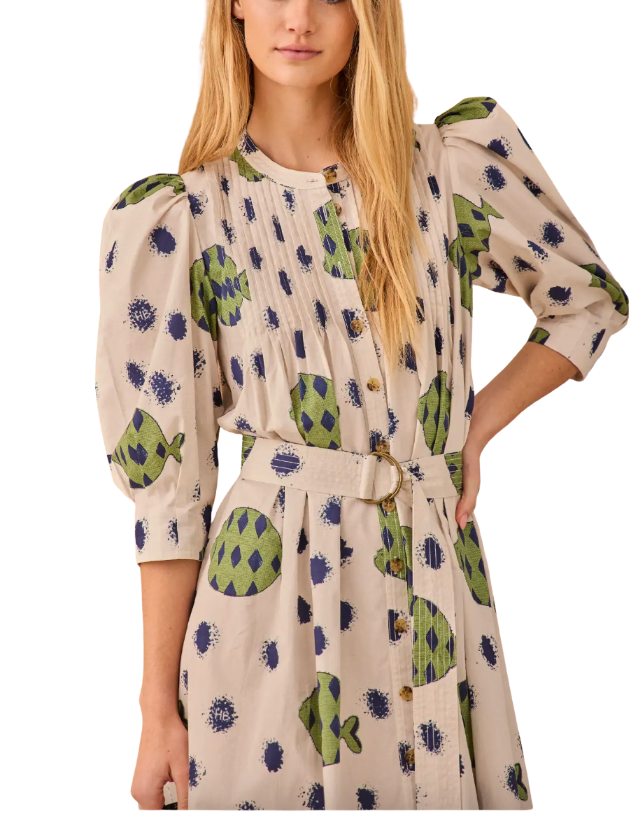 Lyle dress - gone fishing