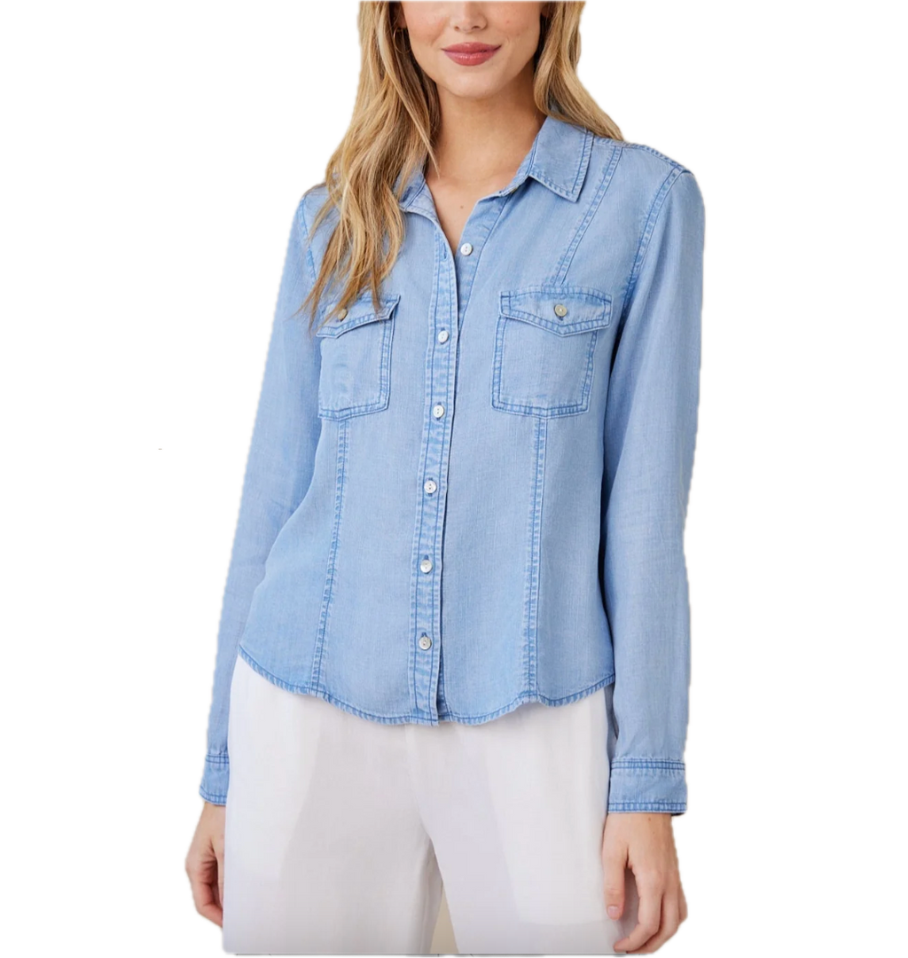 LS shirt - coastal spray wash