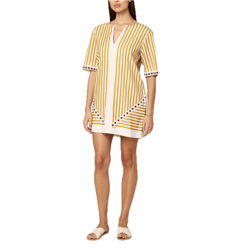 Fiona mini dress - lusso stripe