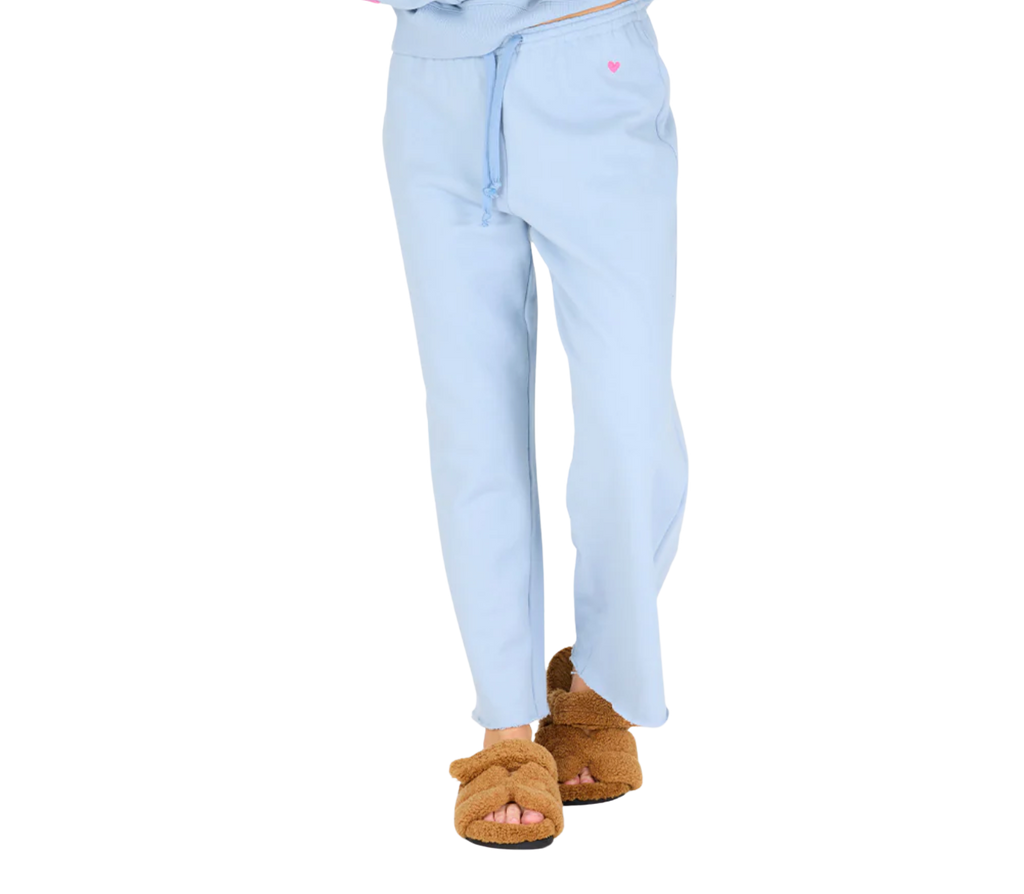 Weekend barb sweatpant - slate blue
