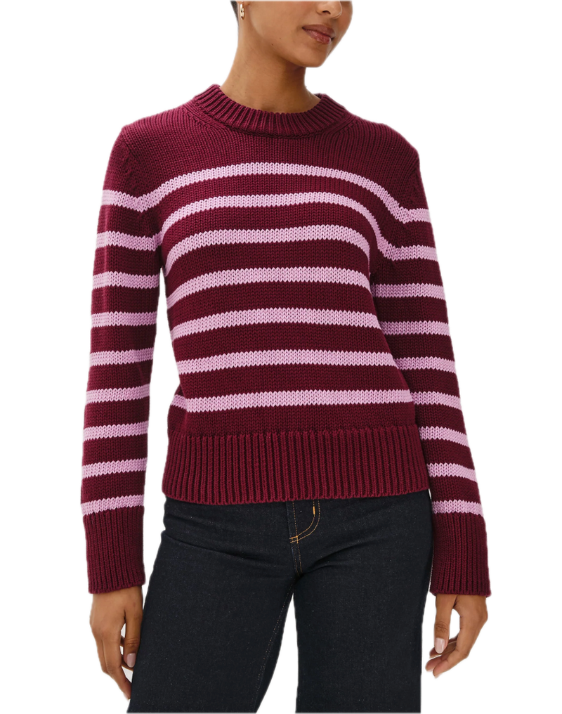 Alise - mulberry stripe