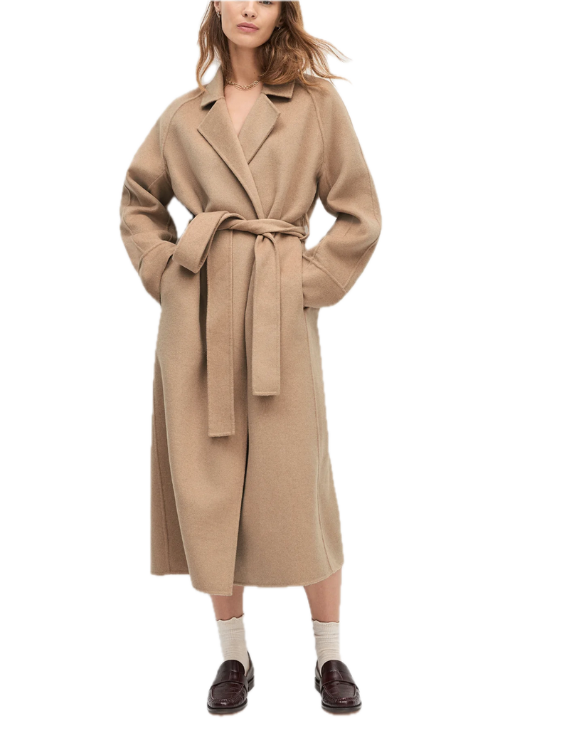 The paola coat - camel