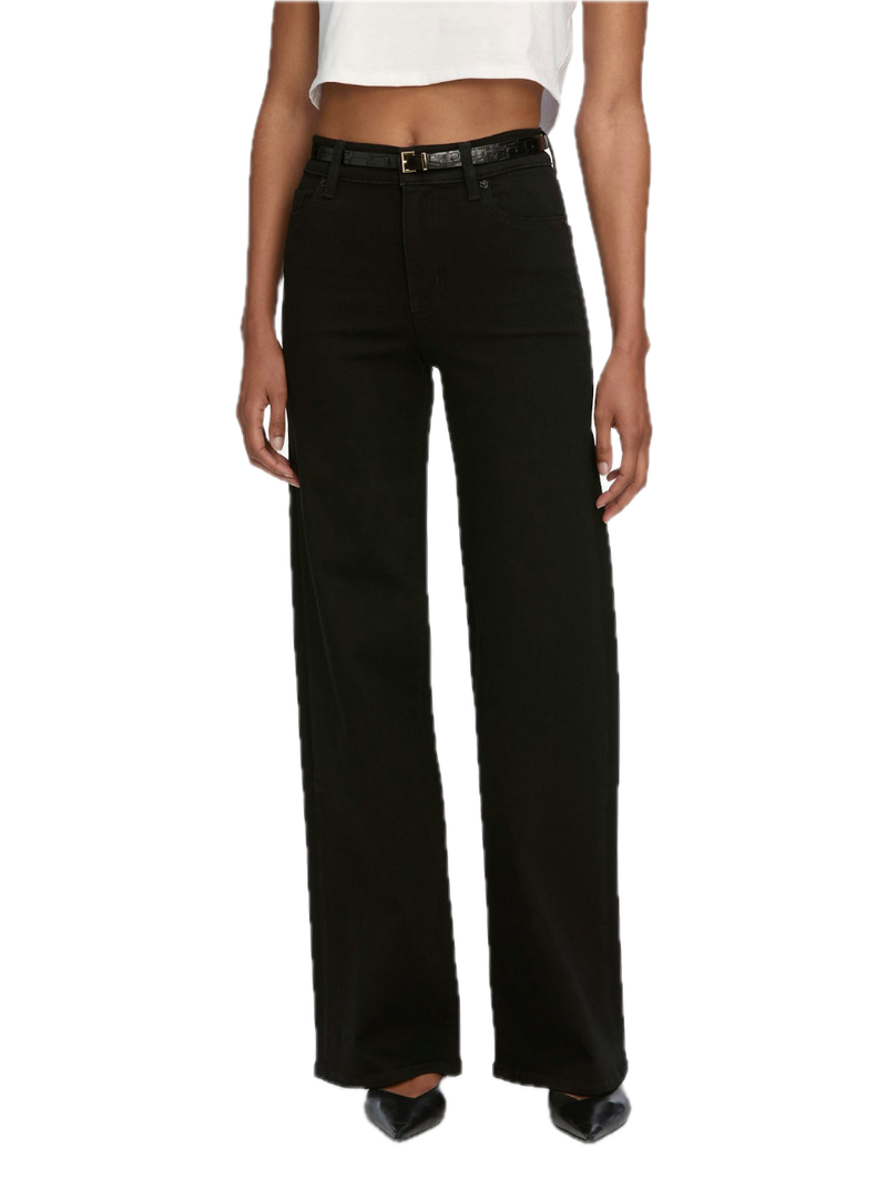 slim palazzo black