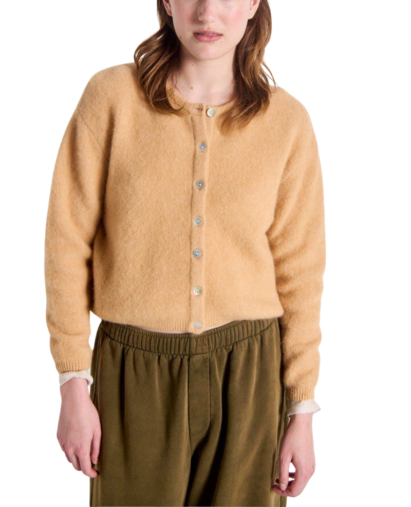 Vitow cardigan - noisette chine