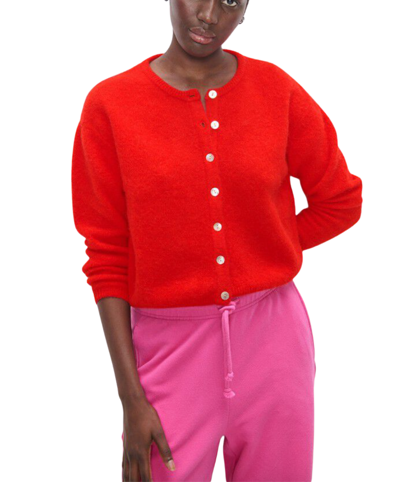 Vitow cardigan - fraise