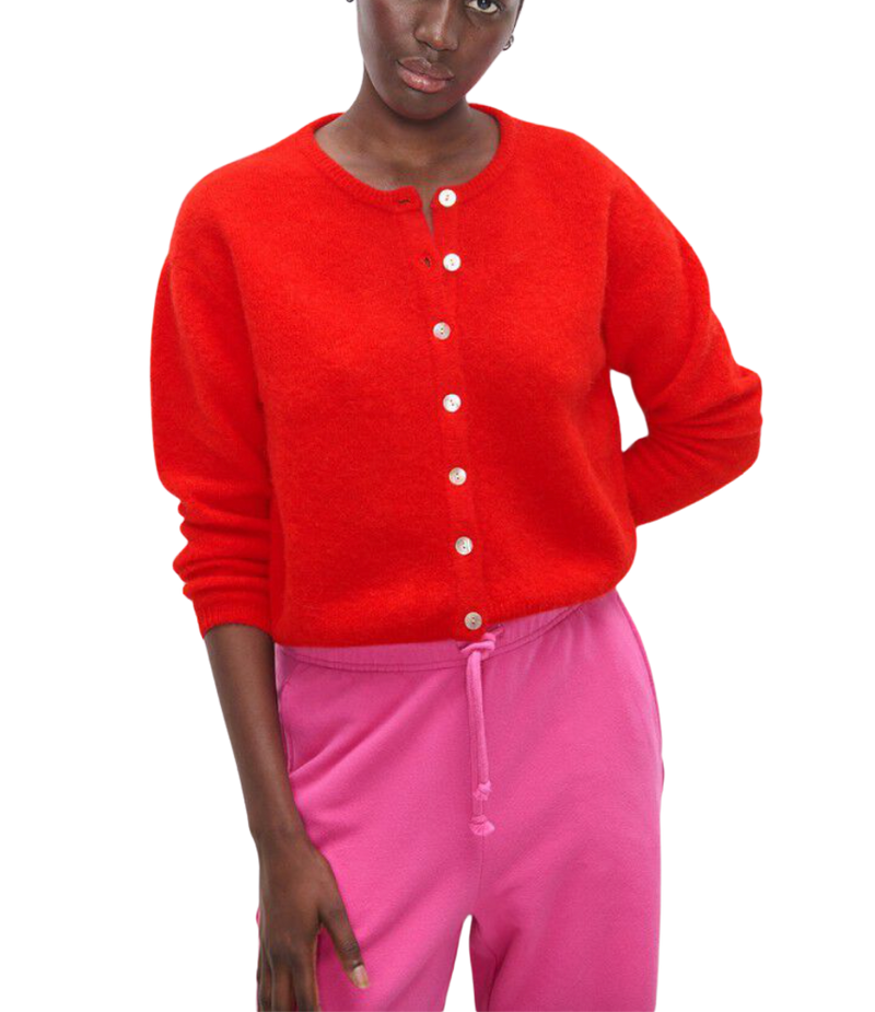 Vitow cardigan - fraise