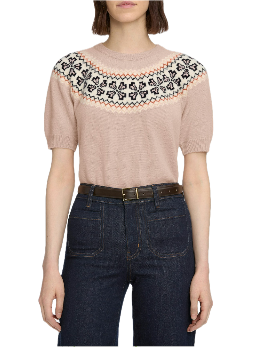 The S/S cashmere fairisle