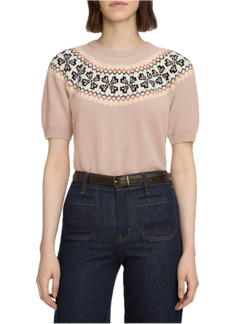 The S/S cashmere fairisle