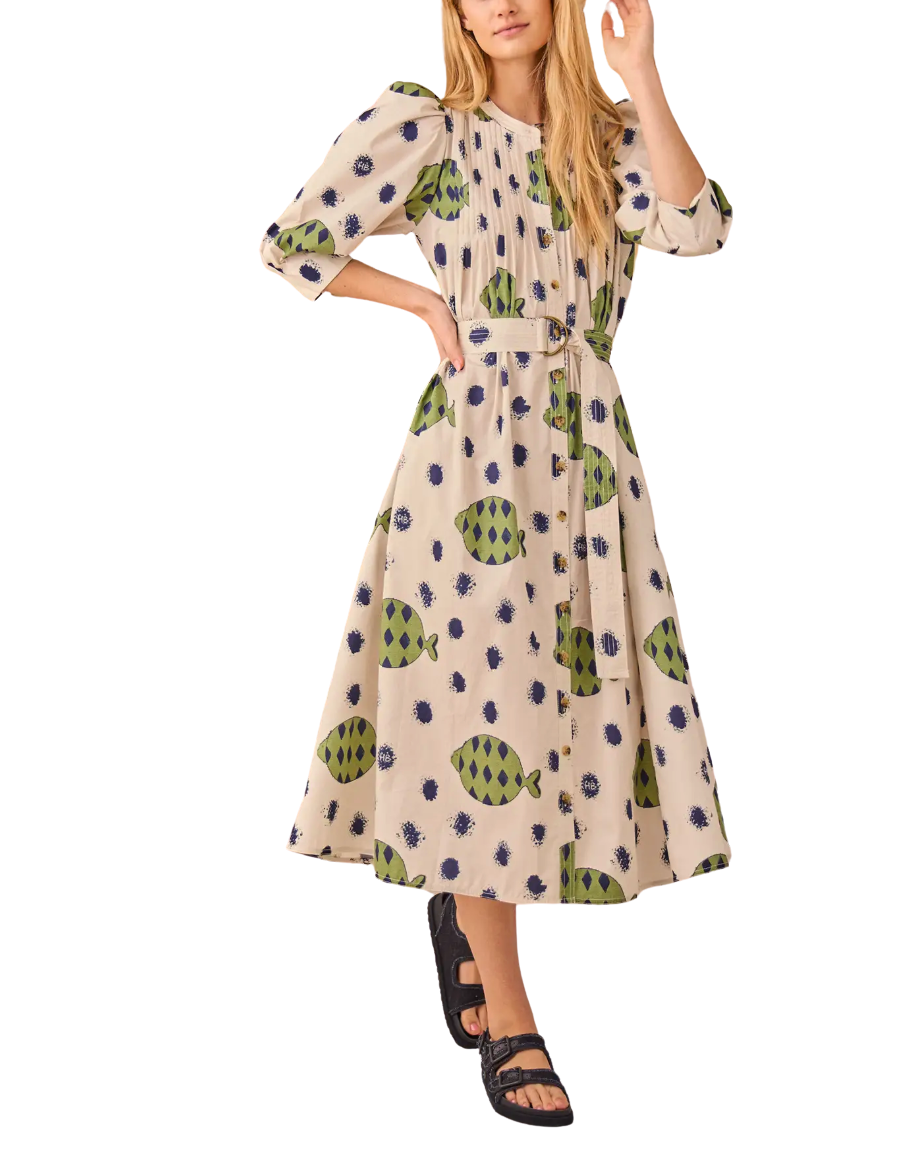 Lyle dress - gone fishing