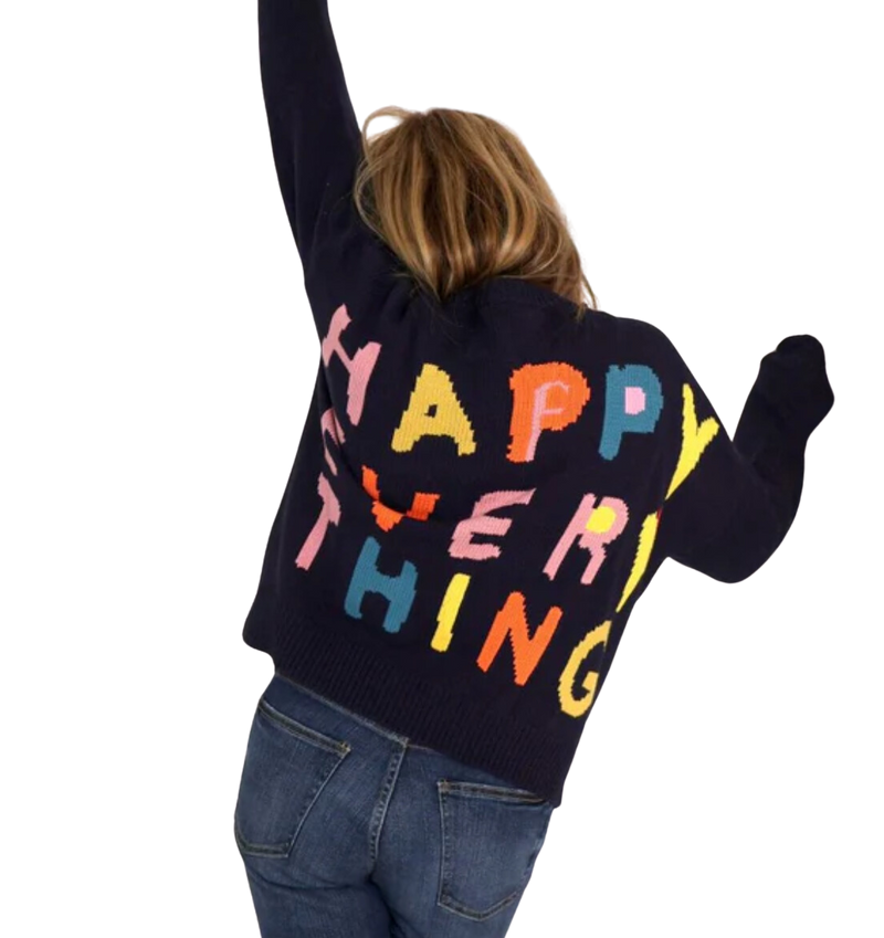 Happy every thing sweater