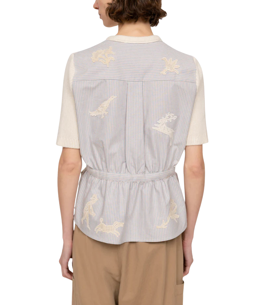 Lavinia striped shortsleeve