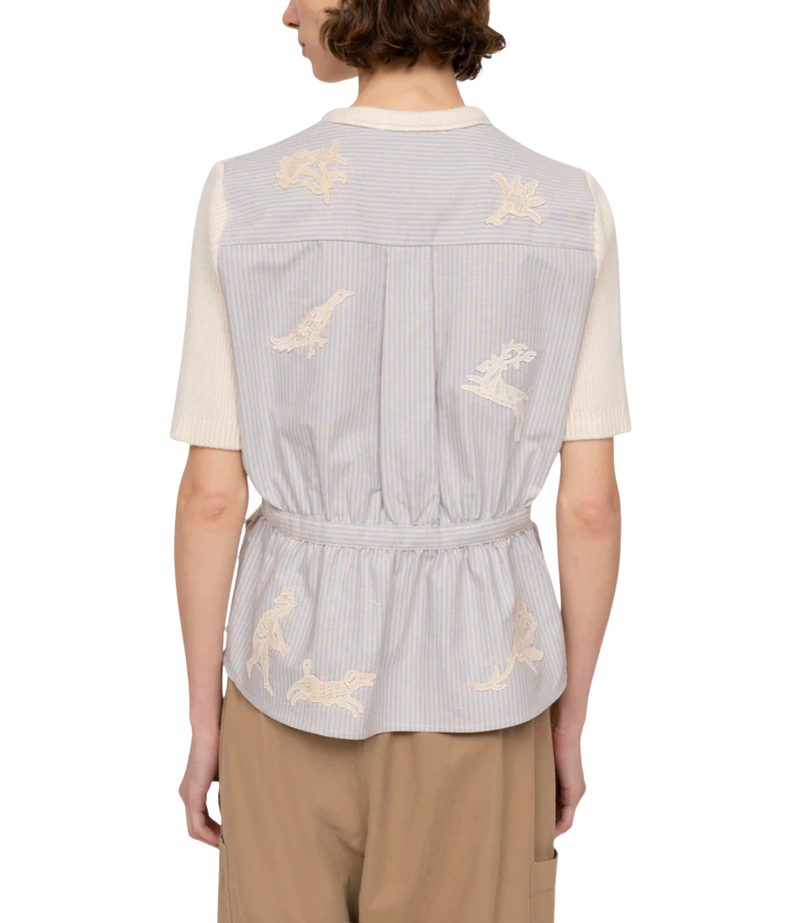 Lavinia striped shortsleeve