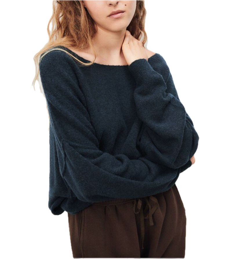 Damsville sweater - navy blue