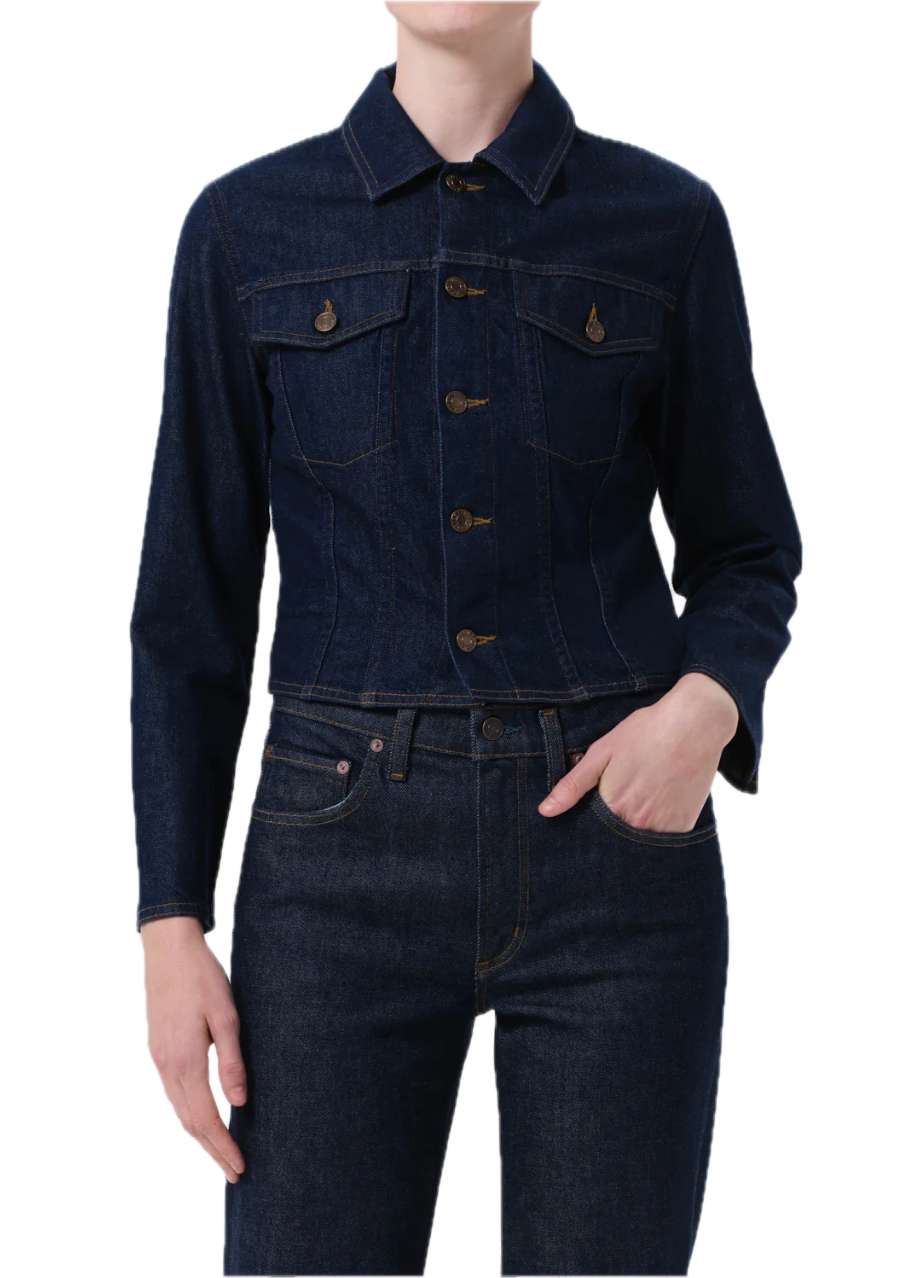 Contoured jacket - rinse