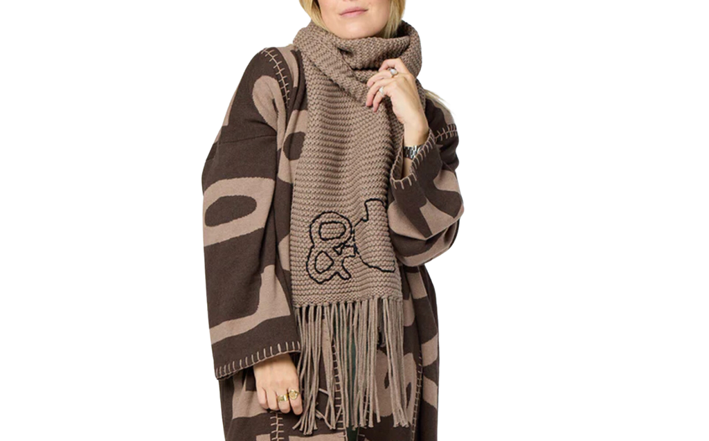 Lisa & love scarf - taupe