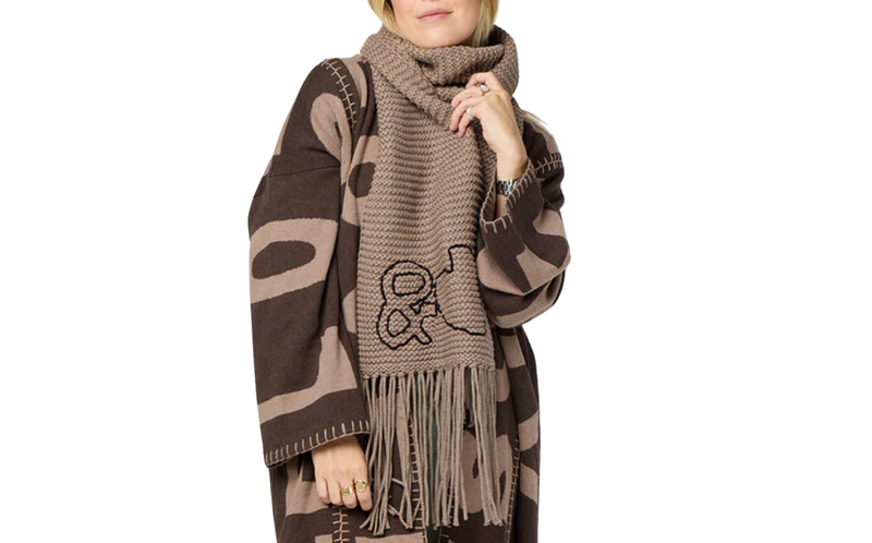 Lisa & love scarf - taupe