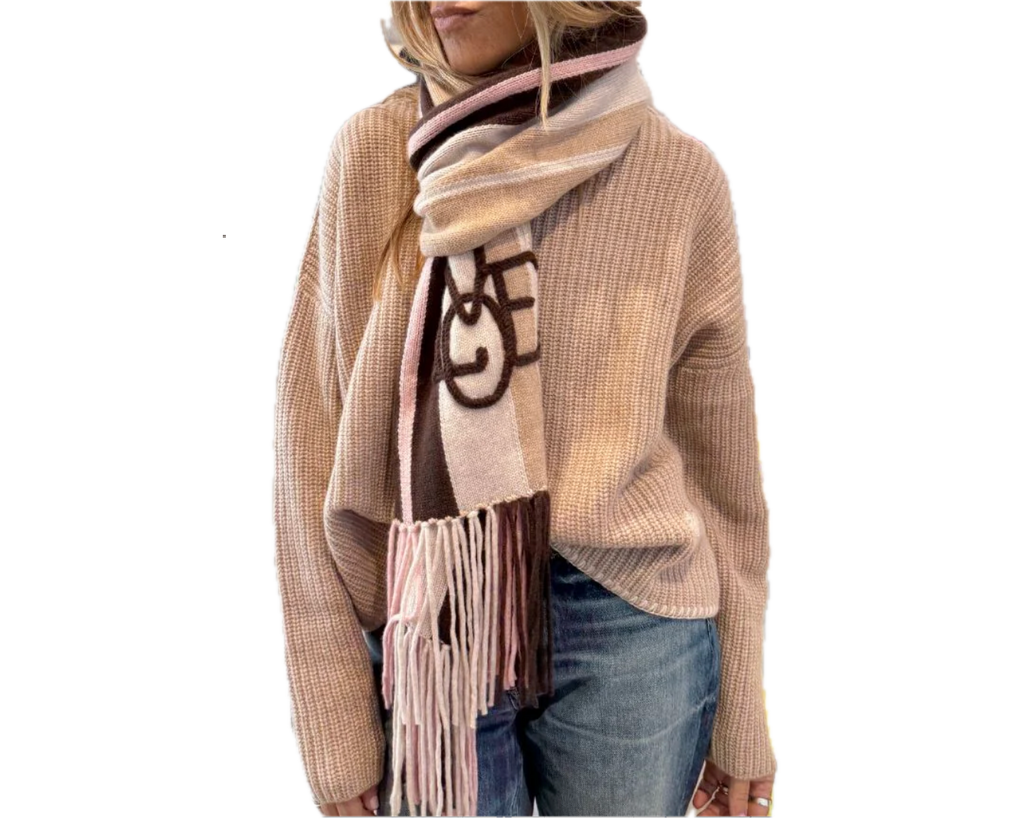 Multi lovego striped scarf - multi