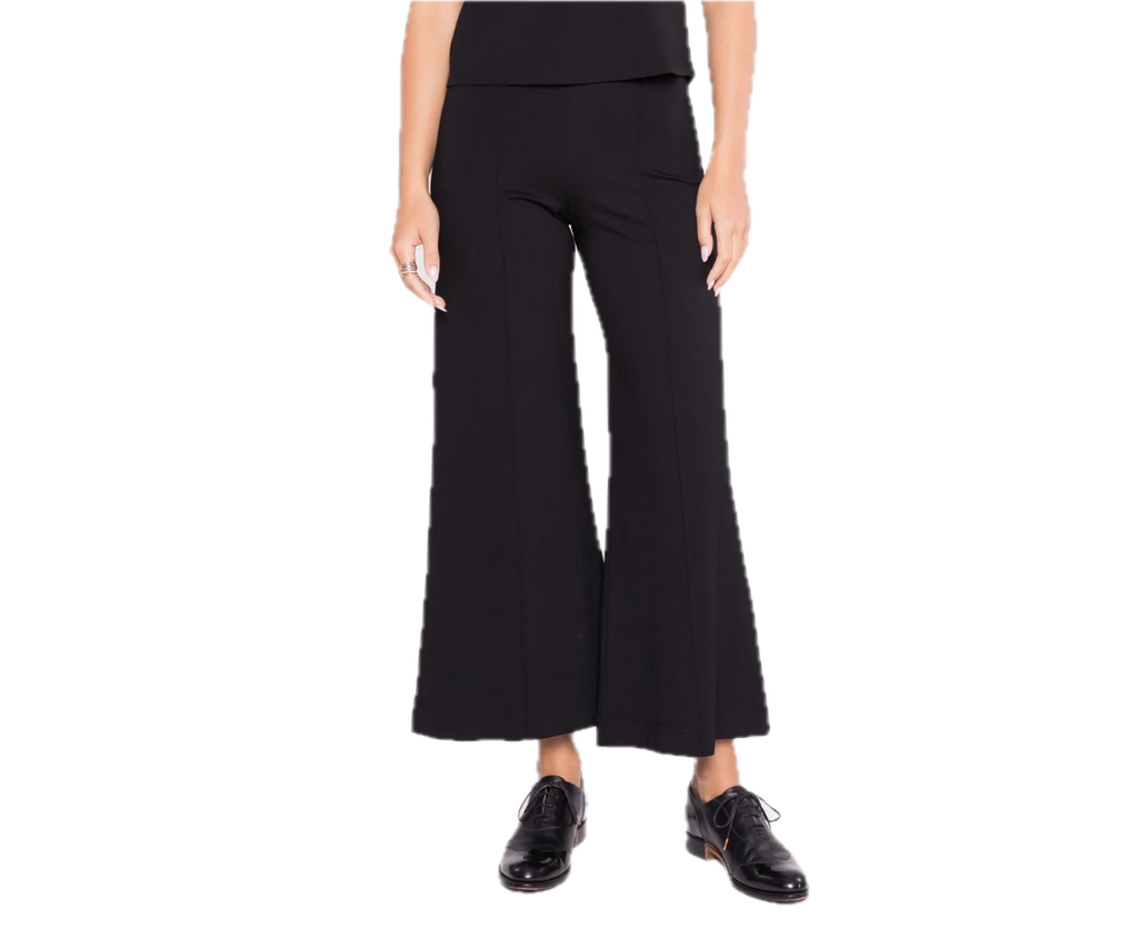 Wide cropped - black