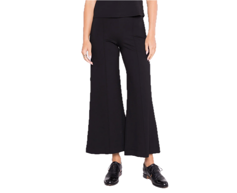 Wide cropped - black