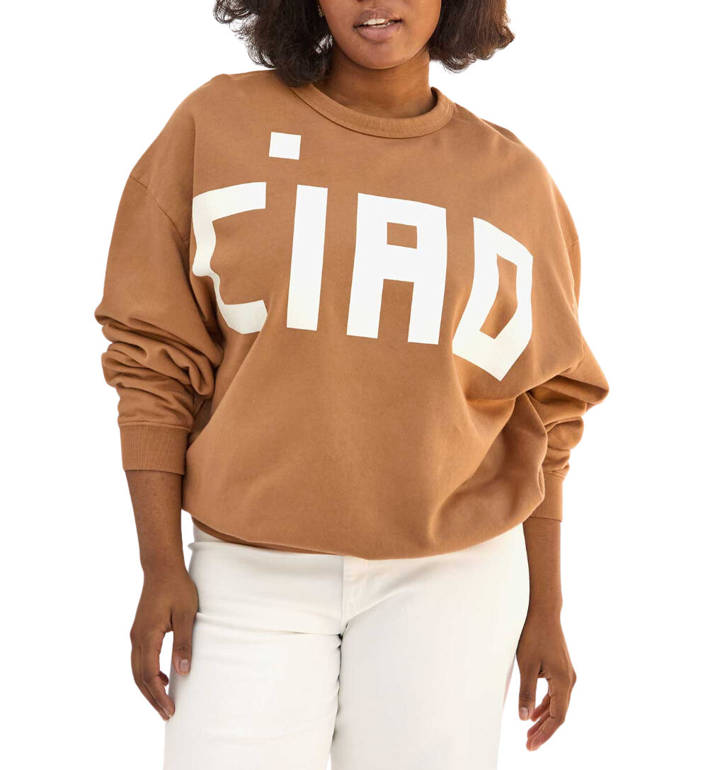 Oversized sweatshirt - block ciao