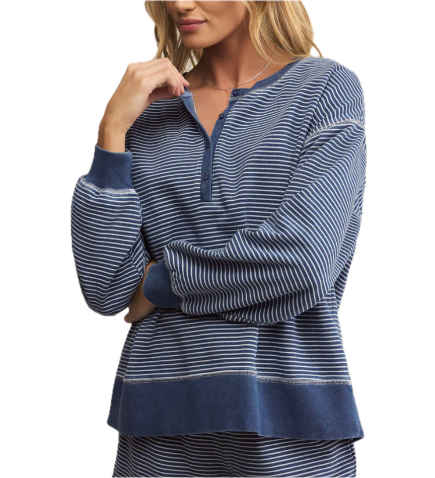 Apollo Striped Sweatshirt