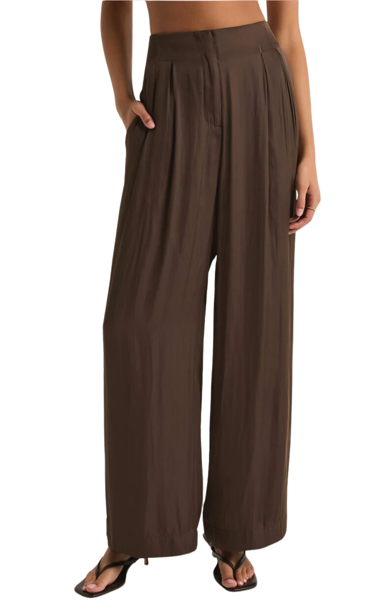 Lisse wide leg pant