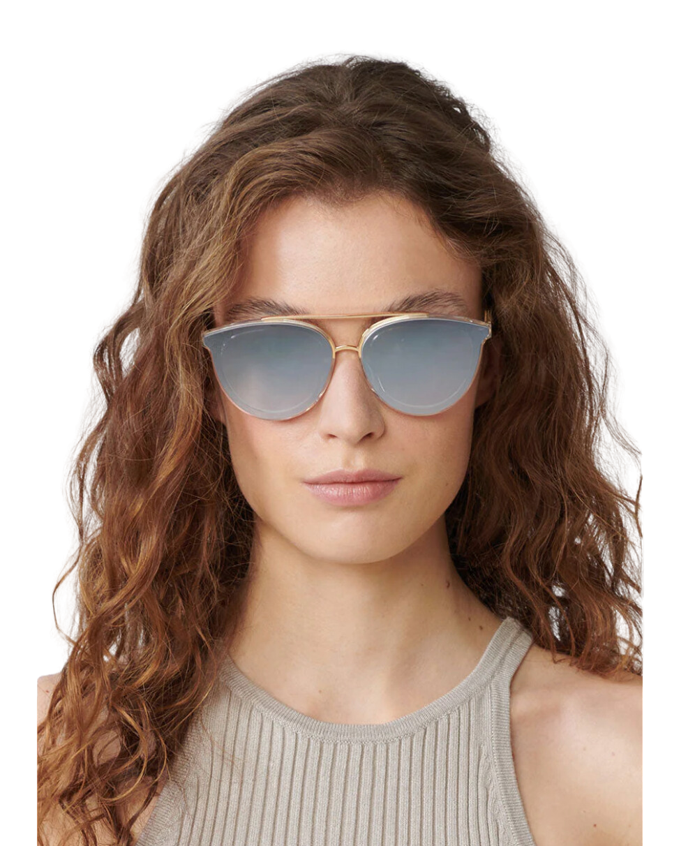 Clio nylon - crystal 24k mirrored