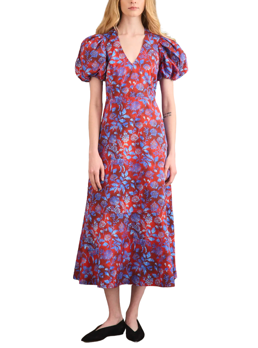 Harrison dress - crimson