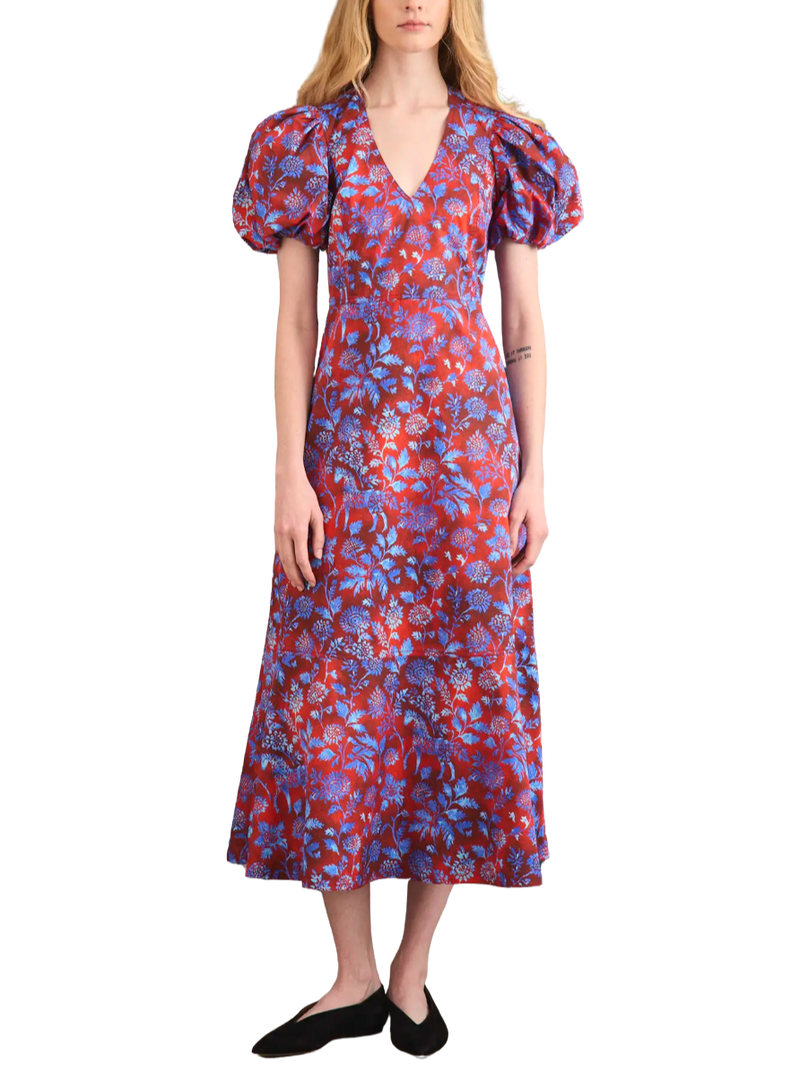 Harrison dress - crimson